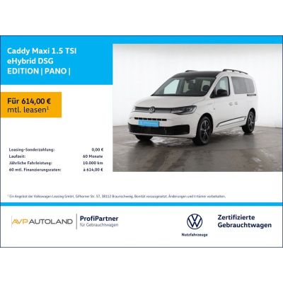 Volkswagen Caddy Maxi 1.5 TSI eHybrid DSG EDITION - PANO -