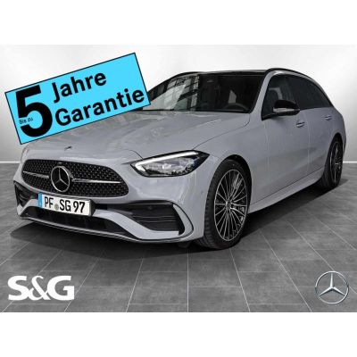Mercedes-Benz C 300 4M T AMG MBUX+360°+DIG-LED+Pano+AHK+HuD+