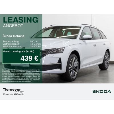 Skoda Octavia Combi 2.0 TDI DSG Selection AHK Navi LED