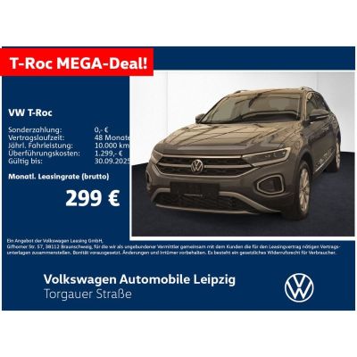 Volkswagen T-Roc Style 1.5 l TSI 110 kW DSG*AHK*RFK*NAVI