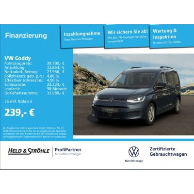 Volkswagen Caddy Life 2.0 TDI DSG LED PDC SHZ APP-CONNECT