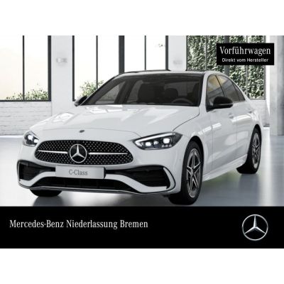 Mercedes-Benz C 180 AMG+NIGHT+PANO+360+AHK+TOTW+KEYLESS+9G
