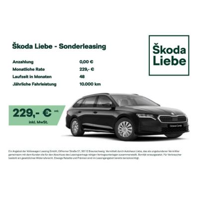 Skoda OCTAVIA COMBI  1.5 TSI LAESING 0€ ANZAHLUNG