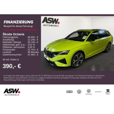 Skoda Octavia Combi RS 2,0 TSI 265PS DSG 360° ACC AHK