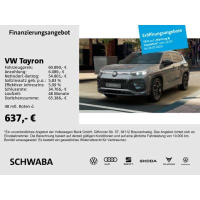 Volkswagen Tayron R-Line 1,5l eHybrid *AHK*PANO*Black*20''*