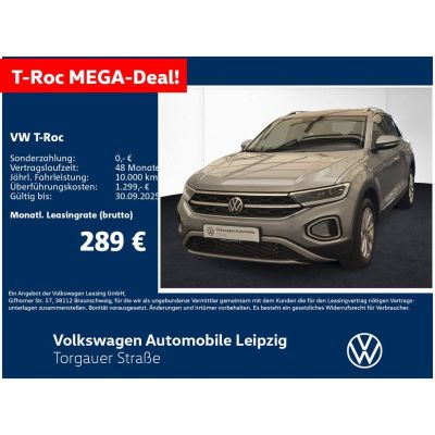 Volkswagen T-Roc Style 1.5 l TSI 110 kW DSG*NAVI*GJR