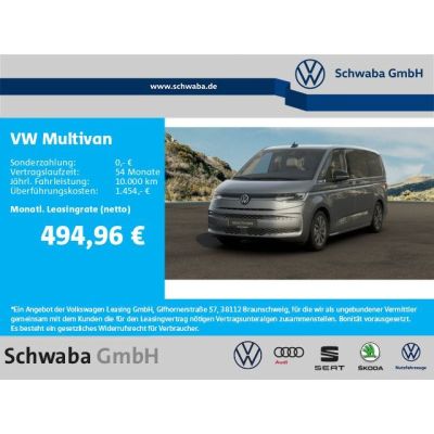 Volkswagen Multivan LÜ GOAL 2,0 TDI DSG *Kurzzulassung* - w