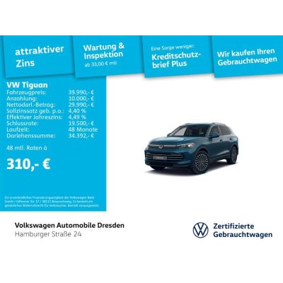 Volkswagen Tiguan Elegance 1.5 eTSI DSG LED AHZV KAM SIDE