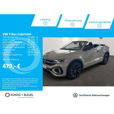 Volkswagen T-Roc Cabriolet Karmann R-Line 1.5 TSI DSG