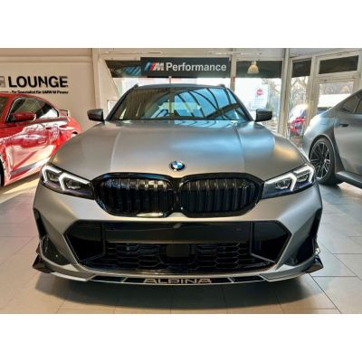 ALPINA B3 GT TOURING. FROZEN PURE GREY. LEDER WEISS.