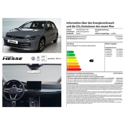 Volkswagen Golf GOAL 1,5 l eTSI OPF 110 kW (150 PS) 7-Gang-
