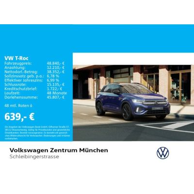 Volkswagen T-Roc R-Line 1.5 TSI Navi-RearView-AHK-KeyLess