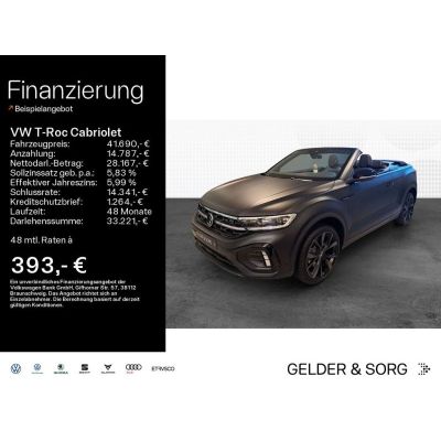 Volkswagen T-Roc Cabriolet R-Line 1.5 l TSI*AHK*ACC*BLACKPL