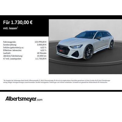 Audi RS6 Avant  performance KERAMIK+RS-AGA+AHK+PANO