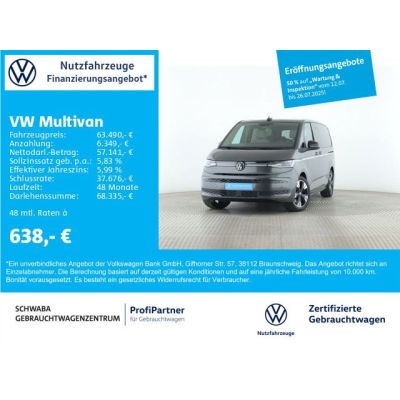 Volkswagen T7 Multivan Style LÜ 2.0 TDI DSG *IQ.LIGHT*AHK*1