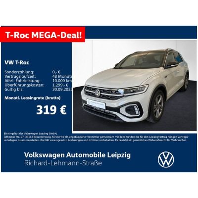 Volkswagen T-Roc R-Line 1.5 l TSI 110 kW DSG*NAVI*RFK
