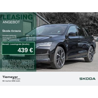 Skoda Octavia Combi 2.0 TSI DSG 4x4 Sportline Navi HUD