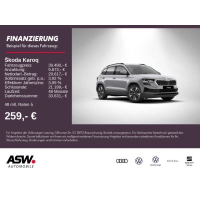 Skoda Karoq Tour 1,5TSI 150PS DSG ACC Varioflex Kamera