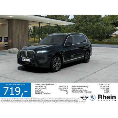 BMW X7 xDrive40d M Sportpaket 7 Sitzer. Top Ausstatt