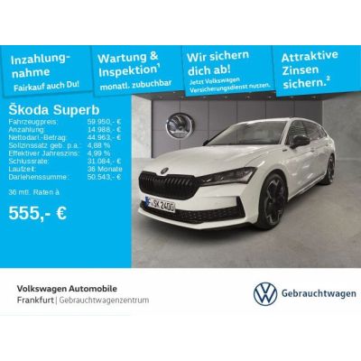 Skoda Superb Combi 2.0 TDI DSG 4x4 Sportline Navi DCC