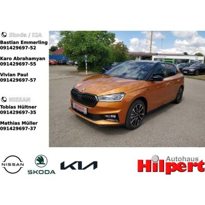 Skoda Fabia Monte Carlo 1.5 TSI 150PS NAVI DSG 17" RFK