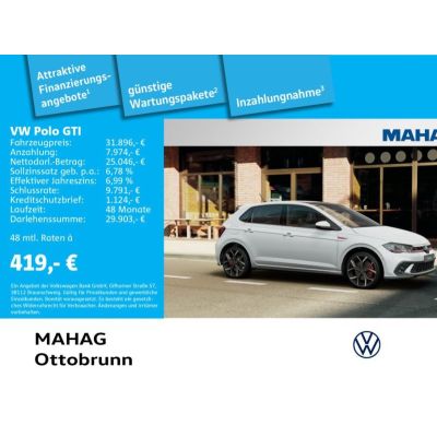 Volkswagen Polo GTI 2.0 TSI IQ.Light IQ.Drive Navi Pano Rea