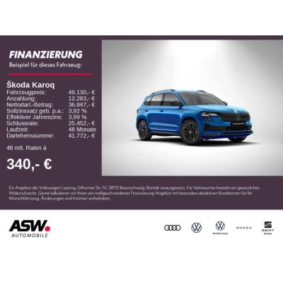 Skoda Karoq Sportline 2,0TSI 190PS DSG 4x4 ACC SHZ AHK