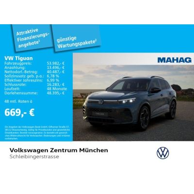 Volkswagen Tiguan R-Line 1.5 eHybrid NaviPro-Pano-Leder-20"
