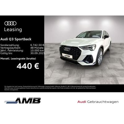 Audi Q3 Sportback 35 TFSI S-tr/AHK/LED/virtC/Nav+/RFK