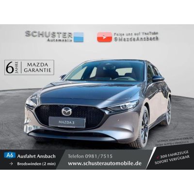 Mazda 3 2025 e-SKYACTIV G 140PS Nagisa Kamera BOSE Leg