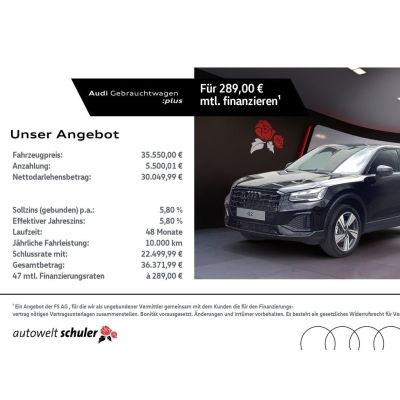 Audi Q2 35 1.5 TFSI S-tronic advanced AHK Matrix-LED