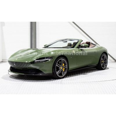 Ferrari Roma Spider -VERDE OLIVA- CARBON-PASS. DISPLAY