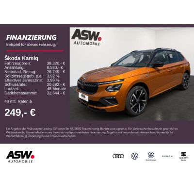 Skoda Kamiq Monte Carlo 1,5 TSI 150PS DSG ACC SHZ AHK