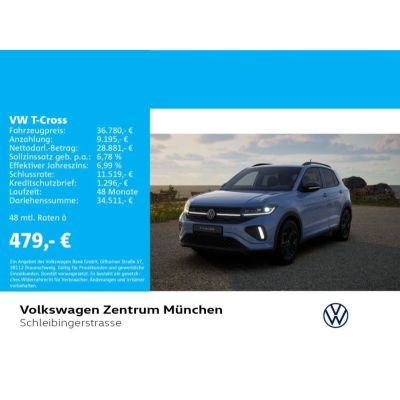 Volkswagen T-Cross R-Line 1.5 TSI Navi-AHK-KeyLess-LM