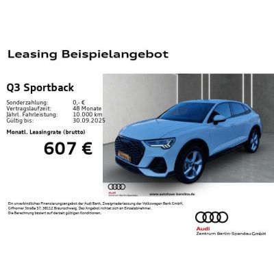 Audi Q3 Sportback 35 TFSI S line S tronic *NAV+*SHZ*