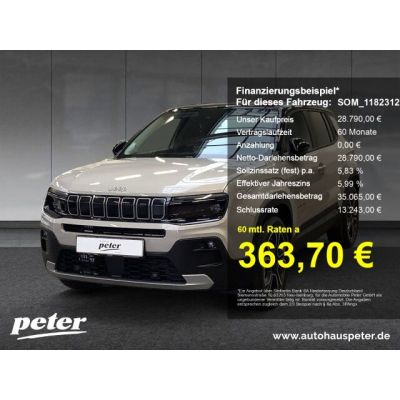 Jeep Avenger e-Hybrid MY24 Summit 1.2l T3 48V FWD