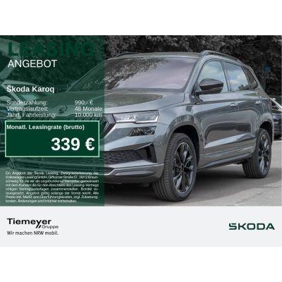 Skoda Karoq 1.5 TSI DSG Sportline Navi Matrix Virtual