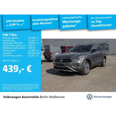 Volkswagen T-Roc 2.0 TDI Goal AHK*PDC*RFK*LED*IQ.DRIVE
