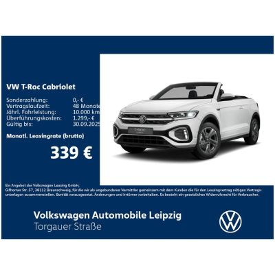 Volkswagen T-Roc Cabriolet R-Line 1.5 TSI 110 kW DSG*CLIMA