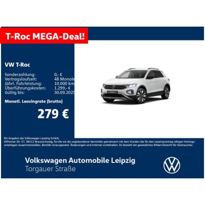 Volkswagen T-Roc GOAL 2.0 l TDI 85 kW NAVI