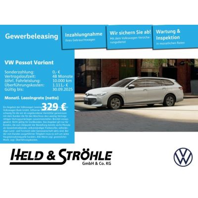 Volkswagen Passat Variant 1.5 TSI eHybrid 150 kW 6-Gang DSG
