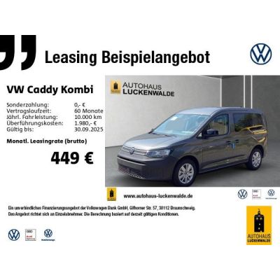 Volkswagen Caddy Kombi 2.0 TDI *AHK*R-CAM*NAV*Digi.C-Pro*