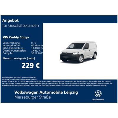 Volkswagen Caddy Cargo 1.5 l 85 kW TSI GJR