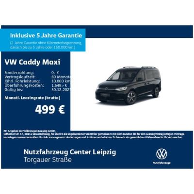 Volkswagen Caddy Maxi GOAL 7-Sitzer 1.5 l 85 kW eHybrid