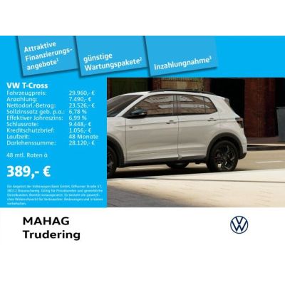 Volkswagen T-Cross R-Line 1.5 TSI Navi-AHK-MatrixLED