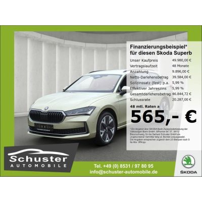 Skoda Superb Combi Selection TDI*DSG AHK 360°Kam Leder