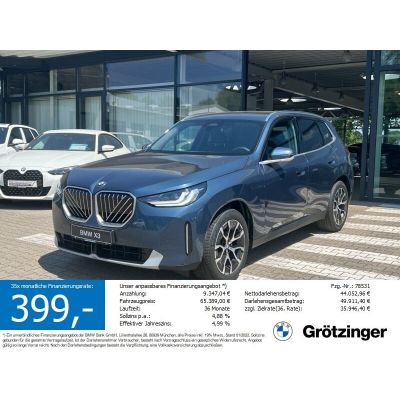 BMW X3 20 xDrive UPE 65.389€