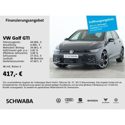 Volkswagen Golf GTI 2,0 l TSI DSG *PANO*AHK*MATRIX*NAVI*19"