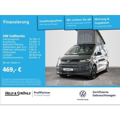 Volkswagen T7 California Beach 2.0 TDI DSG AHK 18" STHZ IQ