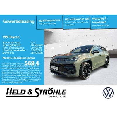 Volkswagen Tayron R-Line 1,5l AHK WKR BLK IQ-Drive IQ-Light